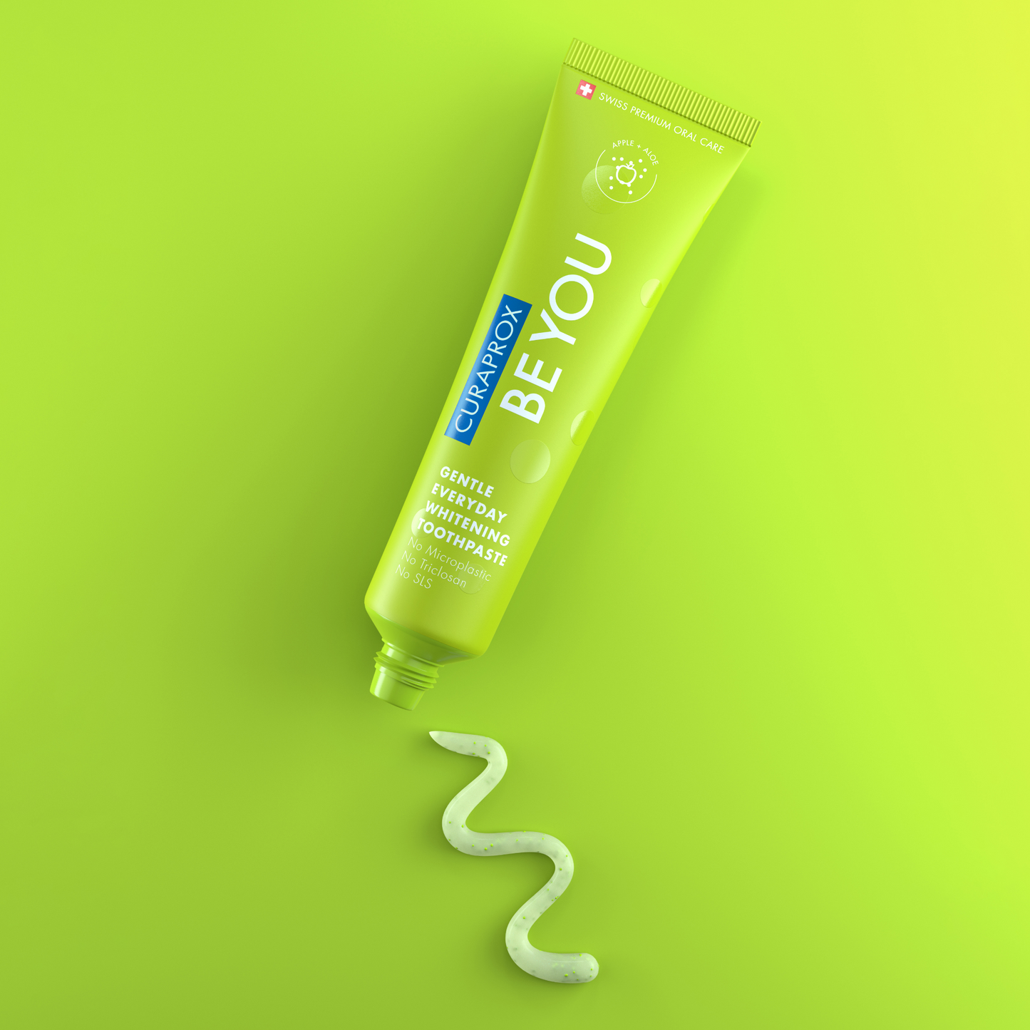 Pasta de dientes con manzana y aloe vera, 10ml